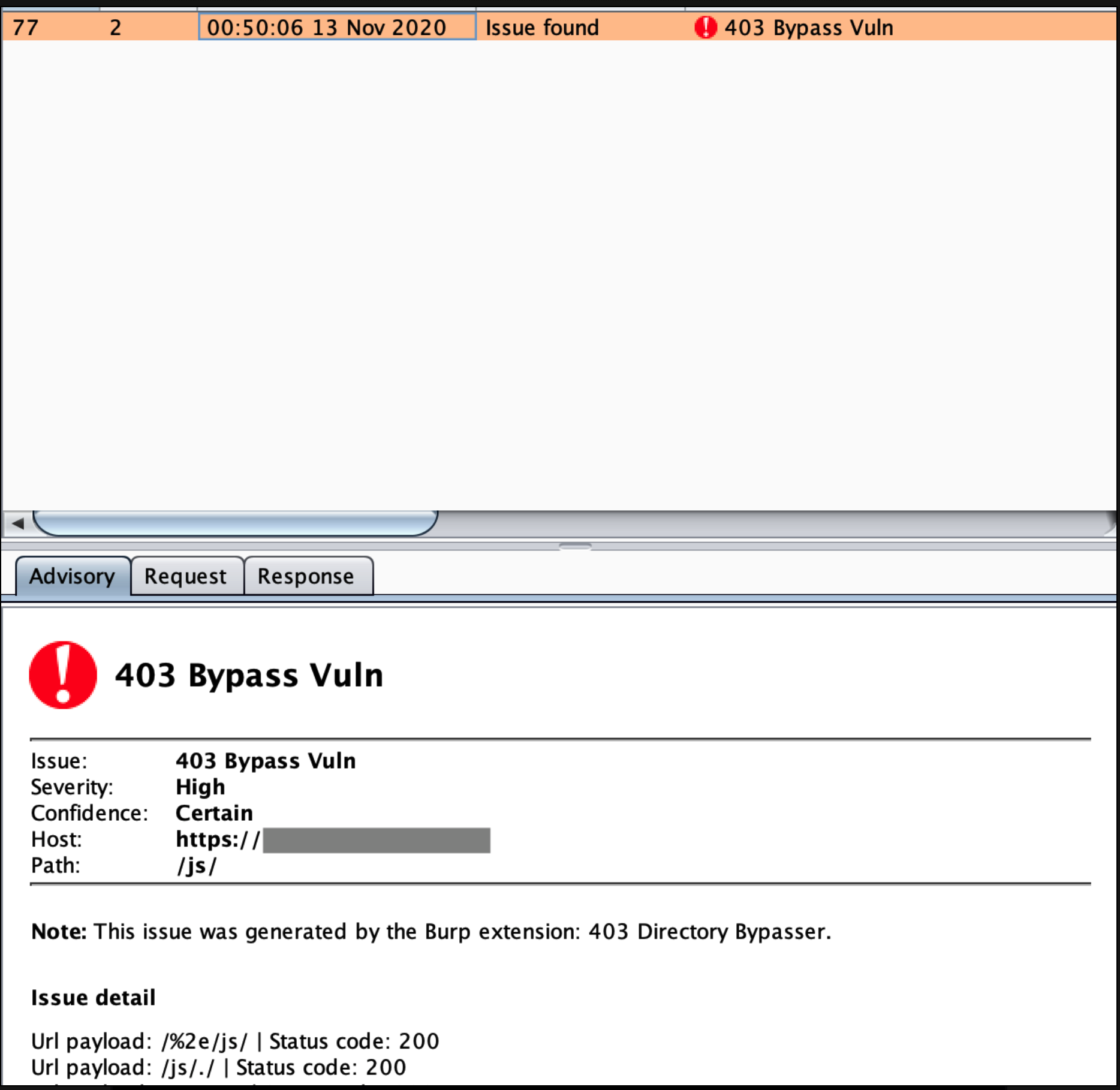 图片[1]-403Bypasser – 一款绕过403目录限制的burp插件 – 作者:mstxq17-安全小百科