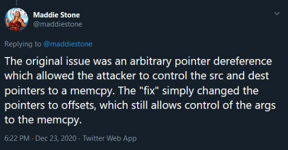Google研究人员公开Microsoft此前未完全修复的Windows 0-day漏洞Exp - 作者:偶然路过的围观群众-安全小百科
