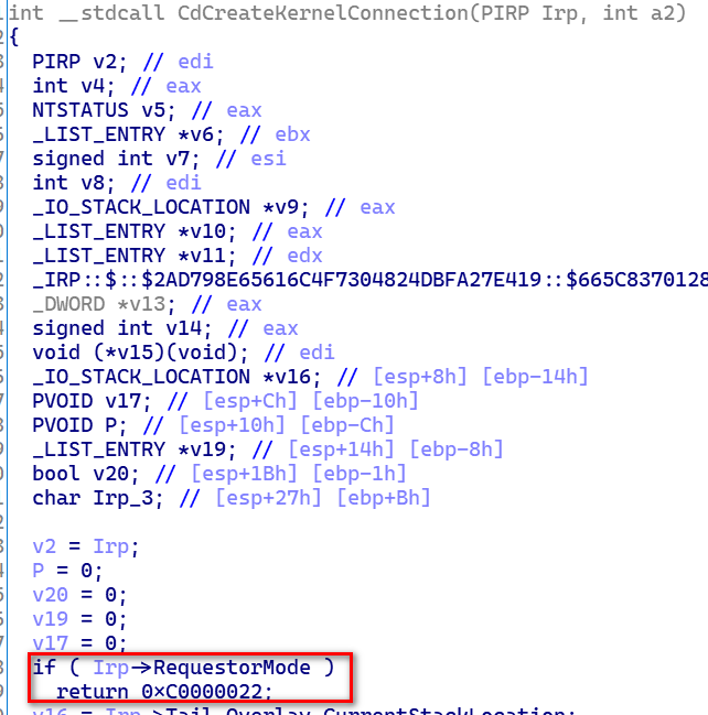 Windows condrv.sys内存损坏漏洞,深信服EDR快速响应支持防护 - 作者:深信服千里目安全实验室 Windows condrv.sys内存损坏漏洞,深信服EDR快速响应支持防护 - 作者:深信服千里目安全实验室