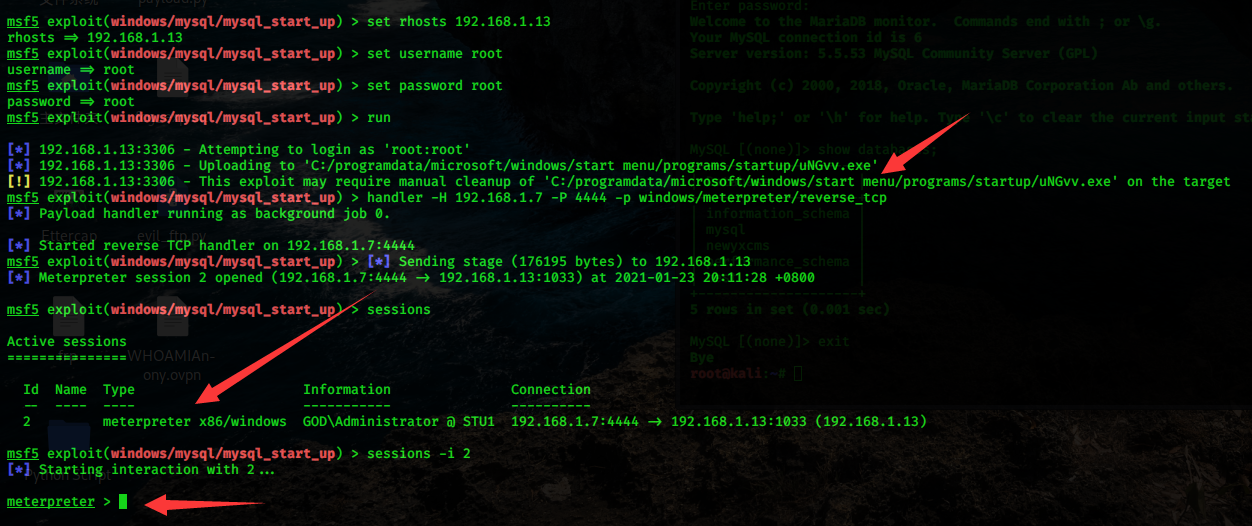内网渗透测试:MySql的利用与提权思路总结 - 作者:MrAnonymous 内网渗透测试:MySql的利用与提权思路总结 - 作者:MrAnonymous