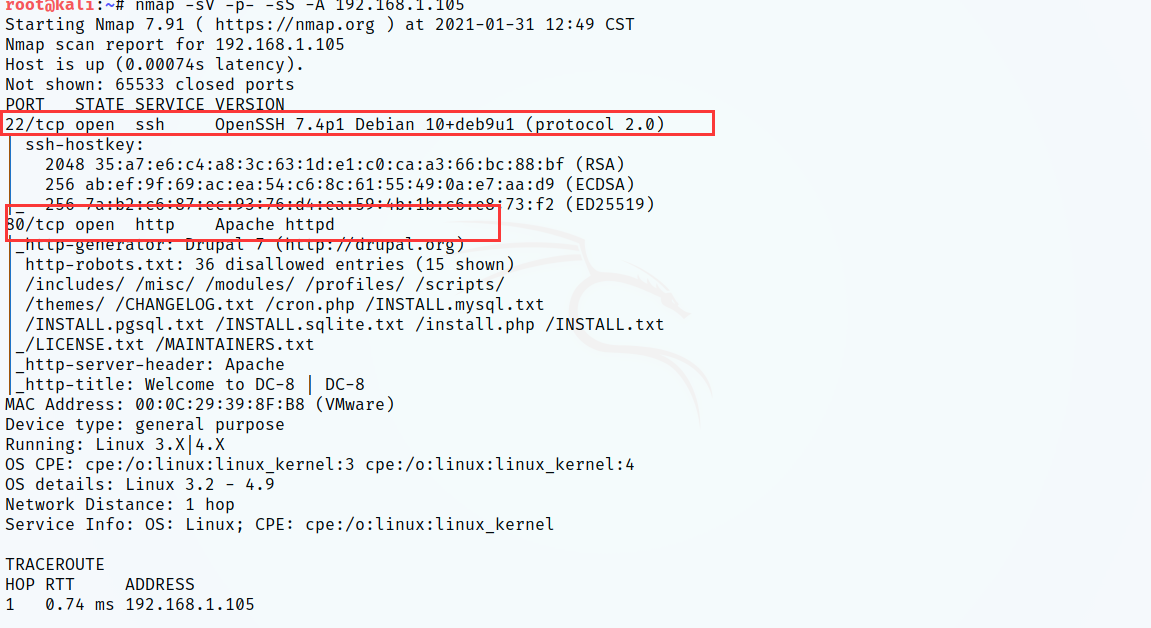 Vulnhub DC-8 - 作者:WAFmax Vulnhub DC-8 - 作者:WAFmax
