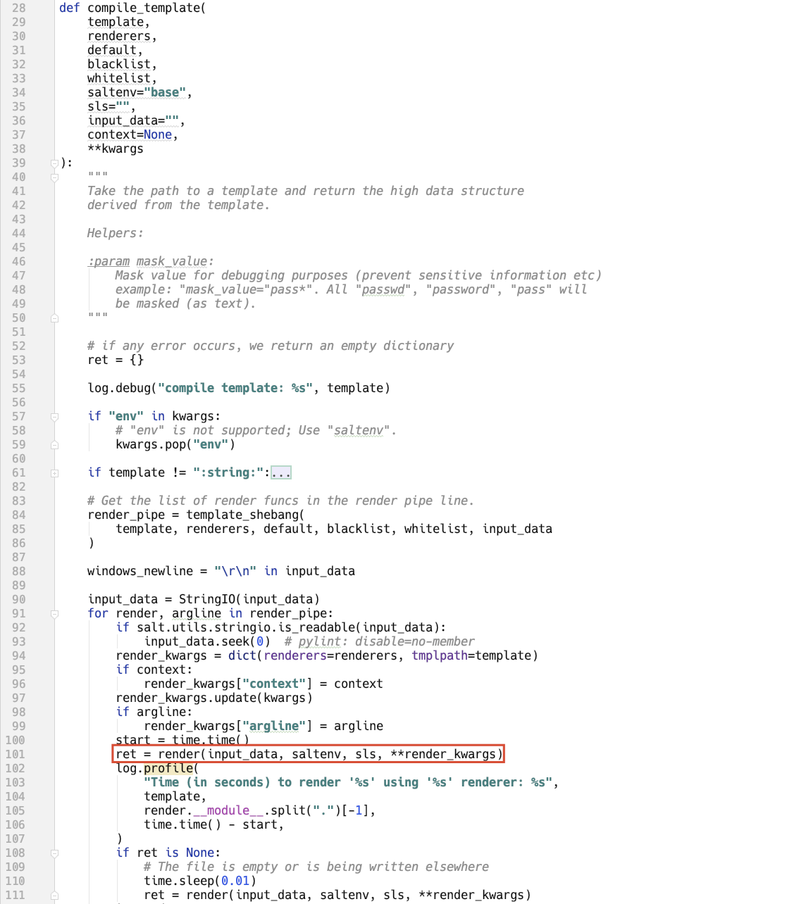 SaltStack远程执行代码多个高危漏洞透析(CVE-2021-252812528225283) - 作者:云鼎实验室 SaltStack远程执行代码多个高危漏洞透析(CVE-2021-252812528225283) - 作者:云鼎实验室