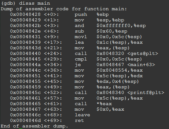 CTF PWN练习之函数指针改写 - 作者:合天智汇 CTF PWN练习之函数指针改写 - 作者:合天智汇