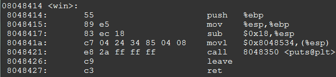 CTF PWN练习之函数指针改写 - 作者:合天智汇 CTF PWN练习之函数指针改写 - 作者:合天智汇
