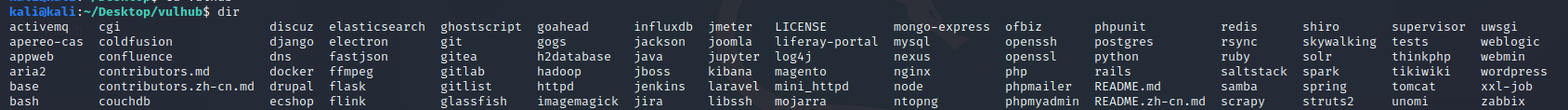 kali linux搭建vulhub环境 - 作者:fancyele kali linux搭建vulhub环境 - 作者:fancyele