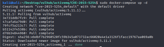 kali linux搭建vulhub环境 - 作者:fancyele kali linux搭建vulhub环境 - 作者:fancyele