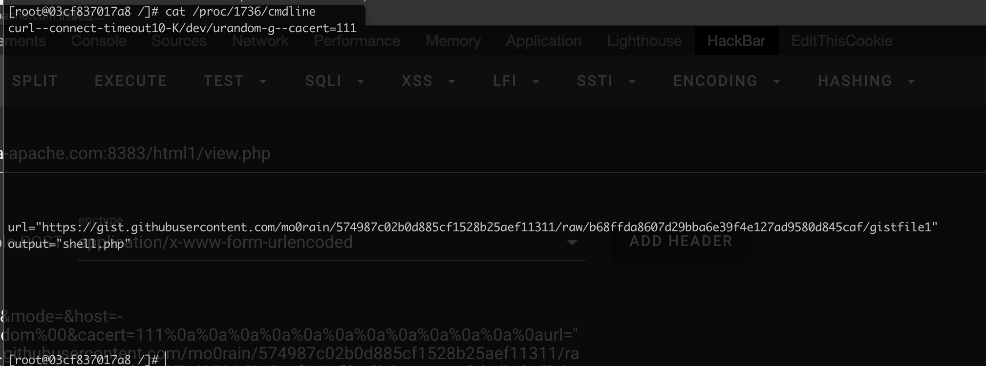 从一道题目学习curl命令参数写入shell - 作者:asuralinmo 从一道题目学习curl命令参数写入shell - 作者:asuralinmo
