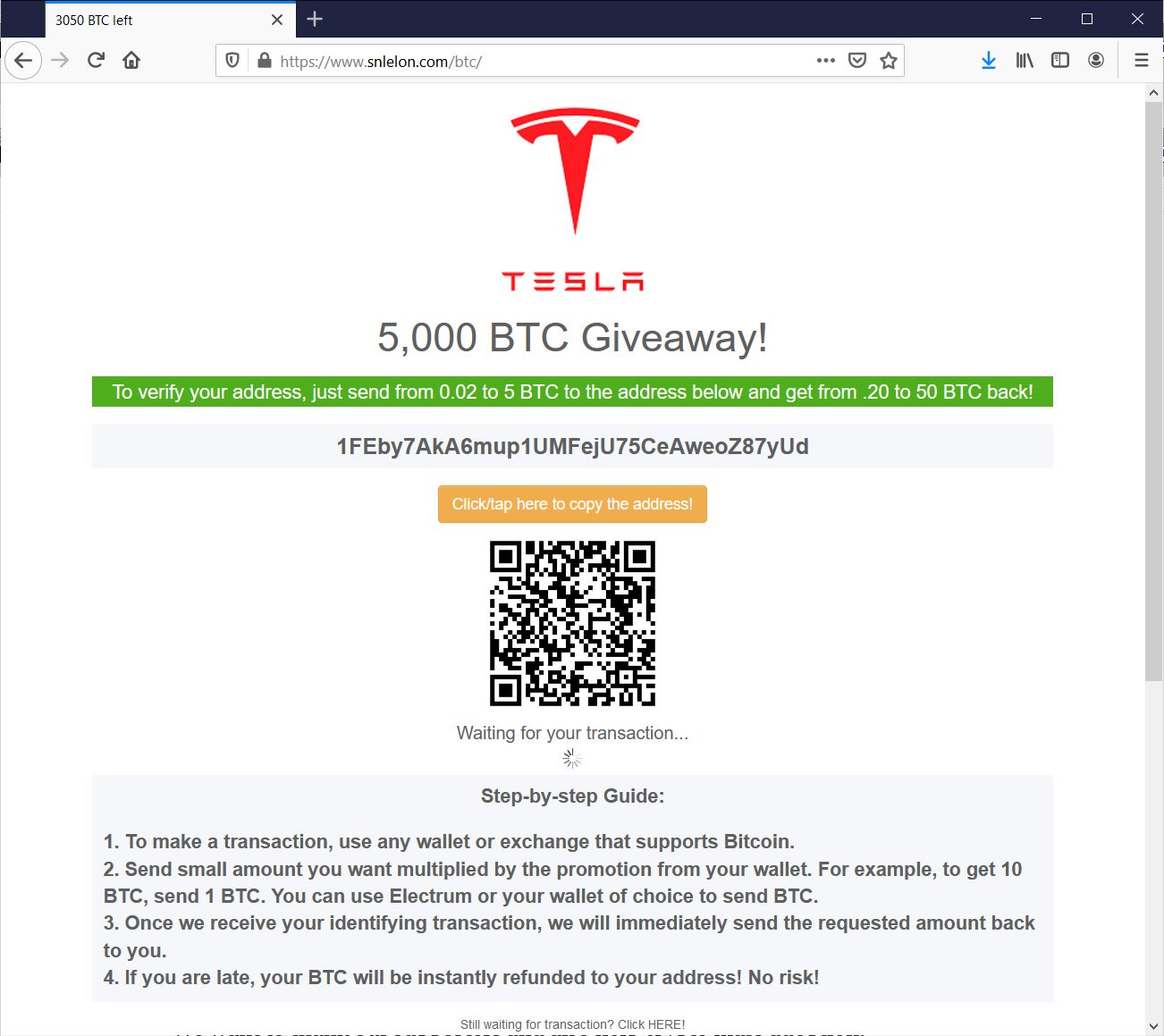 图片[5]-黑客伪装成马斯克的节目来窃取虚拟货币 – 作者:Alpha_h4ck-安全小百科