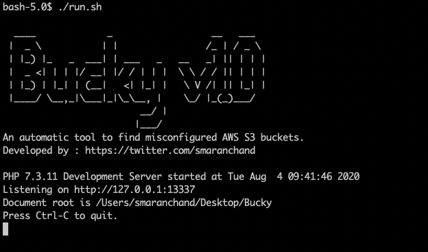图片[2]-如何使用Bucky实现自动化S3 Bucket错误配置搜索 – 作者:Alpha_h4ck-安全小百科