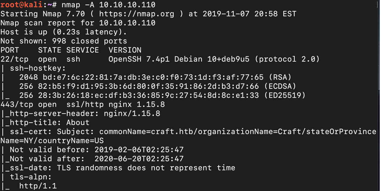 HackTheBox –Craft实战 - 作者:umbrella1CE-安全小百科