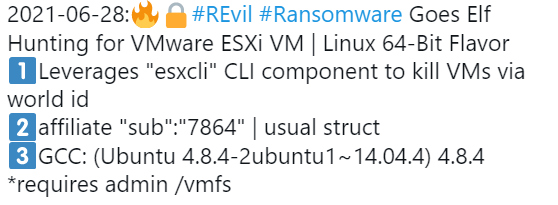Sodinokibi(REvil)勒索病毒最新变种，攻击Linux平台 - 作者:熊猫正正-安全小百科