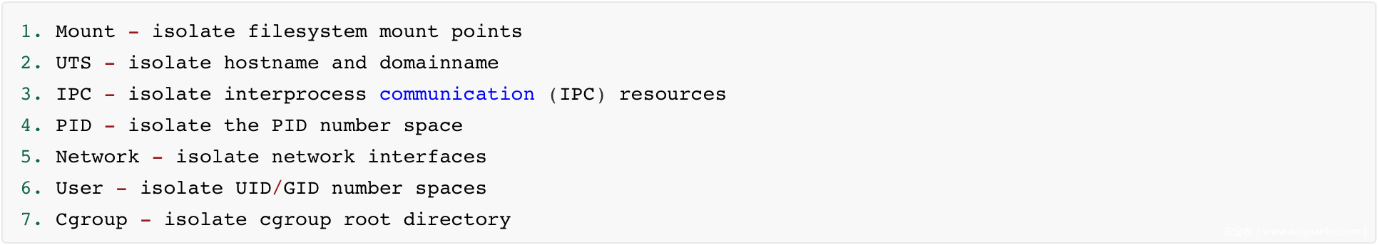 基于Linux Namespaces 特性 实现的消音 - 作者:北京长亭科技有限公司 基于Linux Namespaces 特性 实现的消音 - 作者:北京长亭科技有限公司