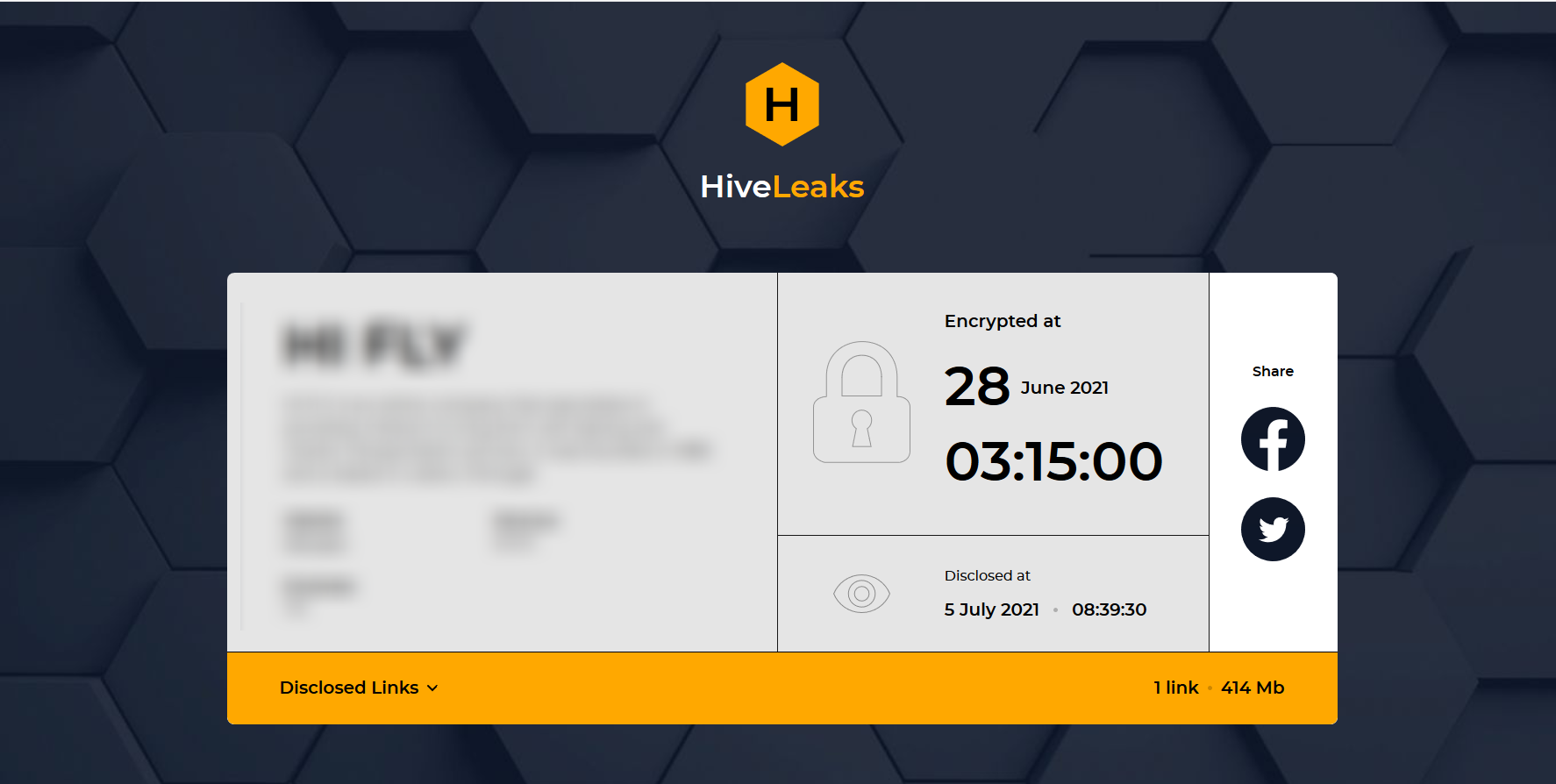 一款全新的勒索病毒Hive来袭,已有企业中招 - 作者:熊猫正正 一款全新的勒索病毒Hive来袭,已有企业中招 - 作者:熊猫正正