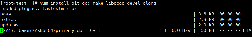 centos7上masscan的搭建 - 作者:xyphh36 centos7上masscan的搭建 - 作者:xyphh36