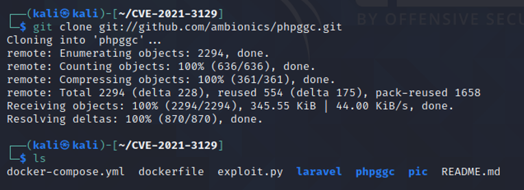 CVE-2021-3129 Laravel Debug mode 远程代码执行漏洞复现 - 作者:17608406504 CVE-2021-3129 Laravel Debug mode 远程代码执行漏洞复现 - 作者:17608406504