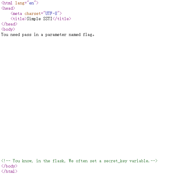 bugku ctf(web)靶场实战----Simple_SSTI_1 - 作者:web123 bugku ctf(web)靶场实战----Simple_SSTI_1 - 作者:web123