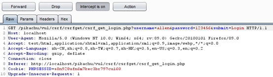 pikachu靶场-CSRF(跨站请求伪造)-CSRF(get) login - 作者:知非知非知非 pikachu靶场-CSRF(跨站请求伪造)-CSRF(get) login - 作者:知非知非知非