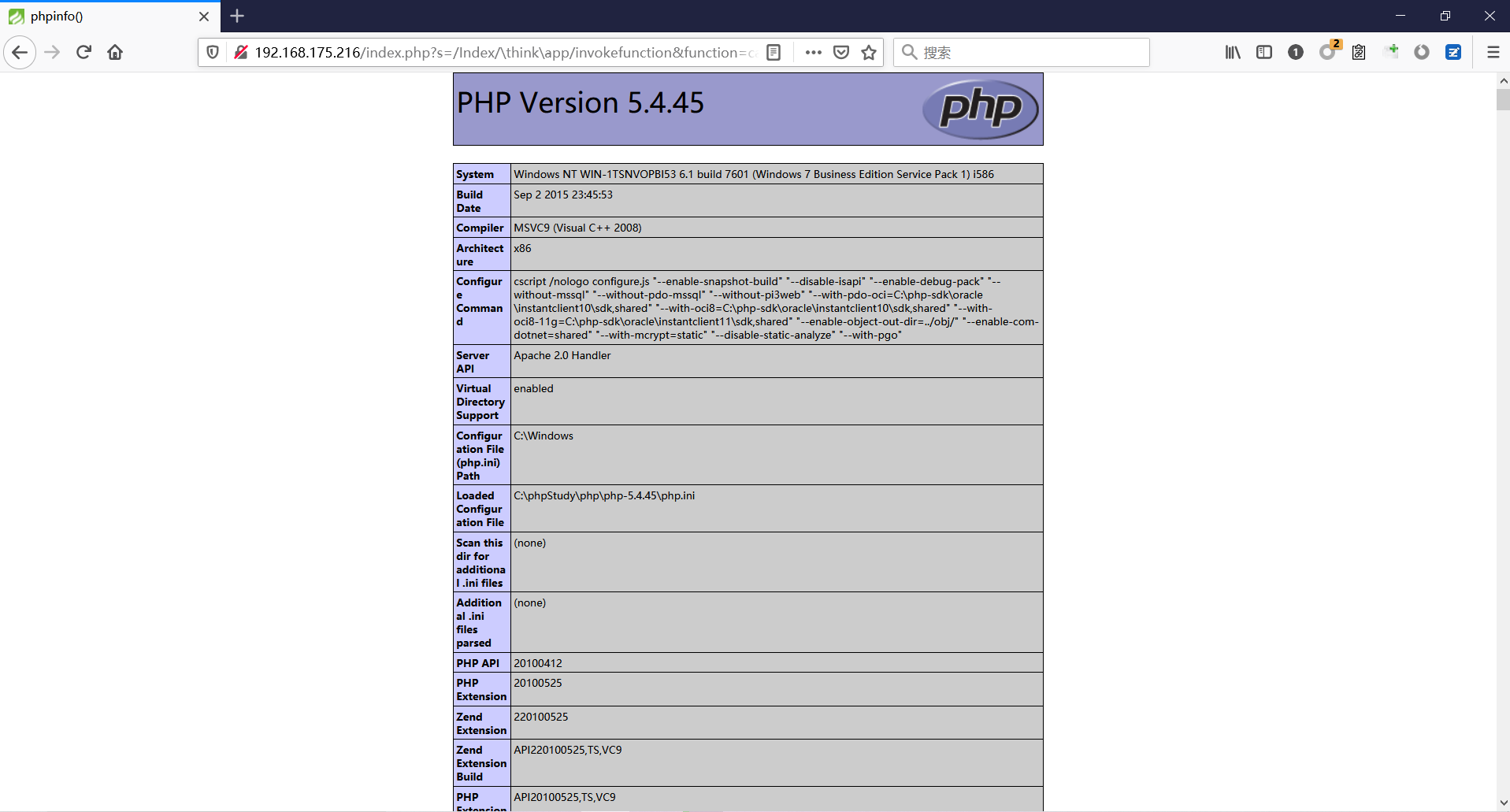 渗透测试 | ThinkPHP渗透 - 作者:每天都要努力哇 渗透测试 | ThinkPHP渗透 - 作者:每天都要努力哇