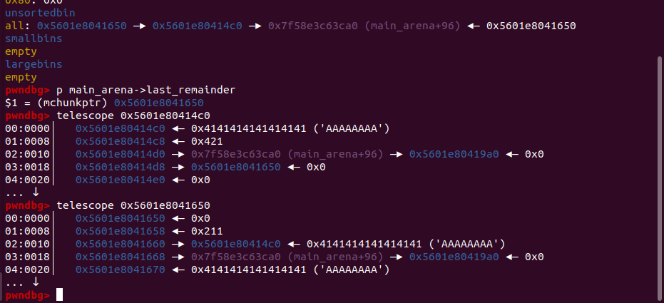 glibc2.29下unsortedbin_attack的替代方法 - 作者:合天智汇-安全小百科