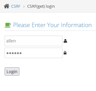 pikachu靶场-CSRF(跨站请求伪造)-CSRF(get) login - 作者:知非知非知非 pikachu靶场-CSRF(跨站请求伪造)-CSRF(get) login - 作者:知非知非知非