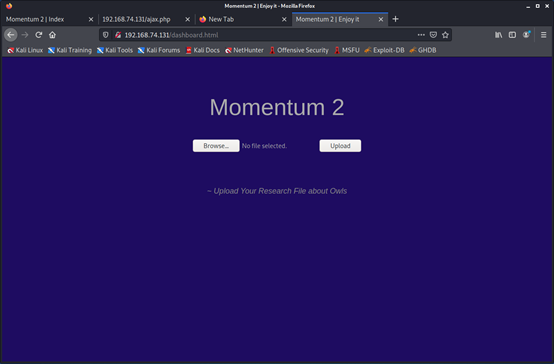 渗透测试实战-vulnhub靶机 momentum-2 - 作者:littlefresh 渗透测试实战-vulnhub靶机 momentum-2 - 作者:littlefresh