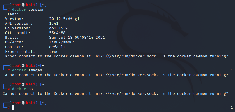 KALI搭建Docker+Vulhub漏洞复现环境 - 作者:YLionYLion KALI搭建Docker+Vulhub漏洞复现环境 - 作者:YLionYLion