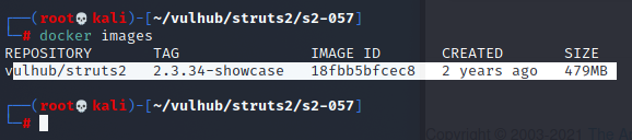 KALI搭建Docker+Vulhub漏洞复现环境 - 作者:YLionYLion KALI搭建Docker+Vulhub漏洞复现环境 - 作者:YLionYLion