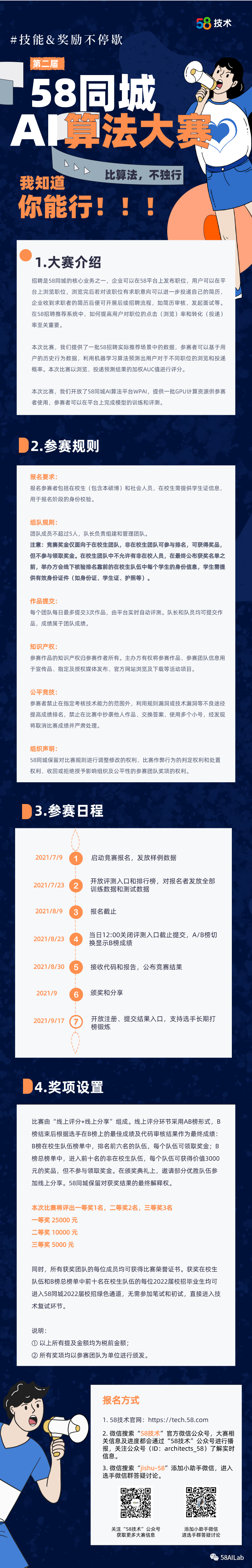 58同城AI算法大赛开放报名,欢迎参赛 - 作者:58ganji-安全小百科