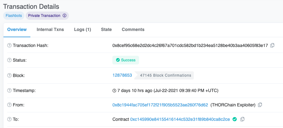 THORChain 连遭三击,黑客会是同一个吗? - 作者:SlowMist慢雾科技 THORChain 连遭三击,黑客会是同一个吗? - 作者:SlowMist慢雾科技
