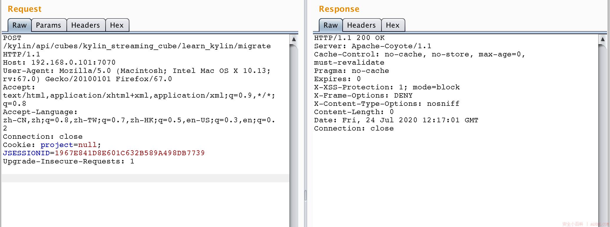 Apache Kylin历史漏洞分析 Apache Kylin历史漏洞分析
