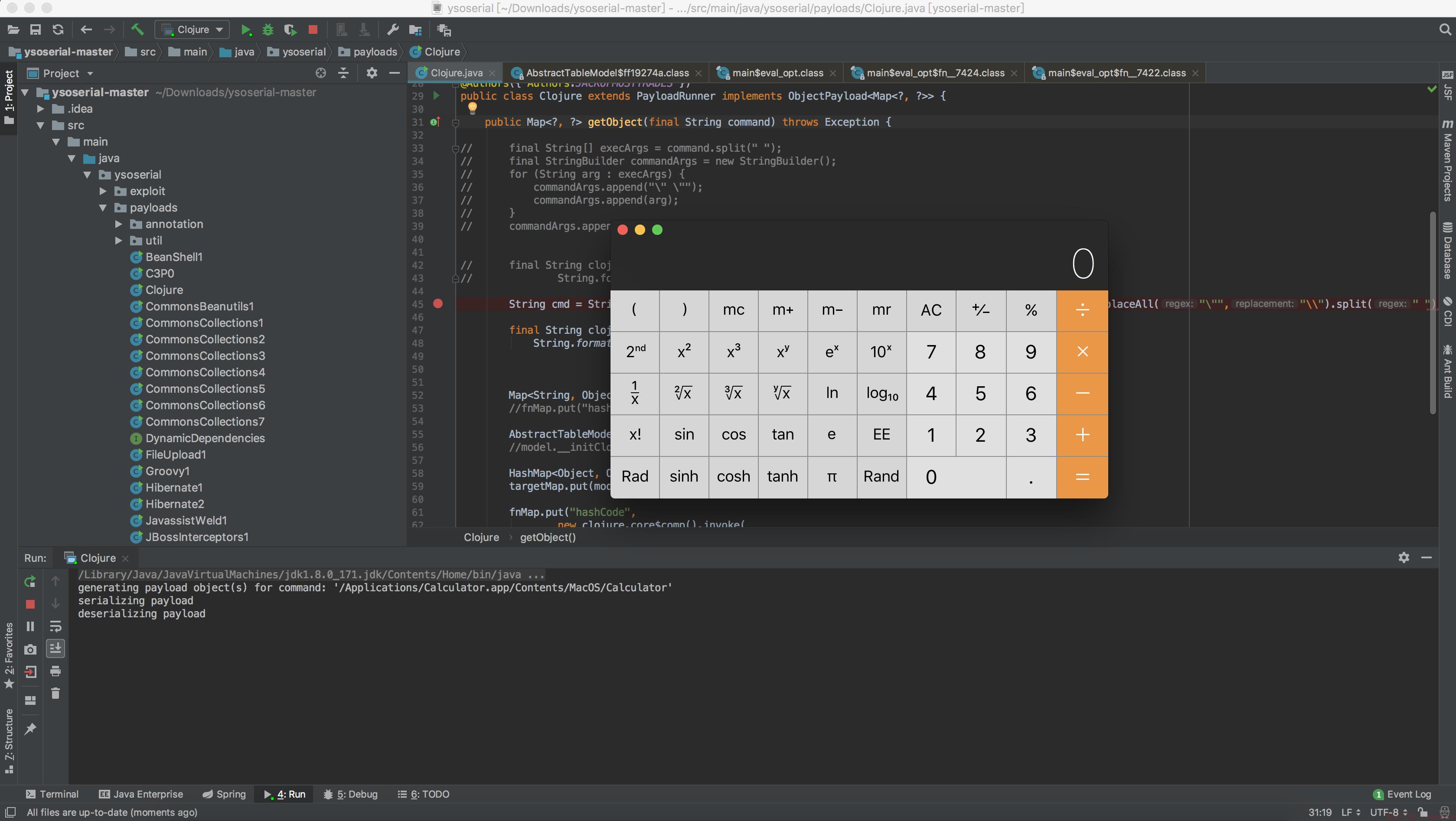 ysoserial – Clojure分析 ysoserial – Clojure分析