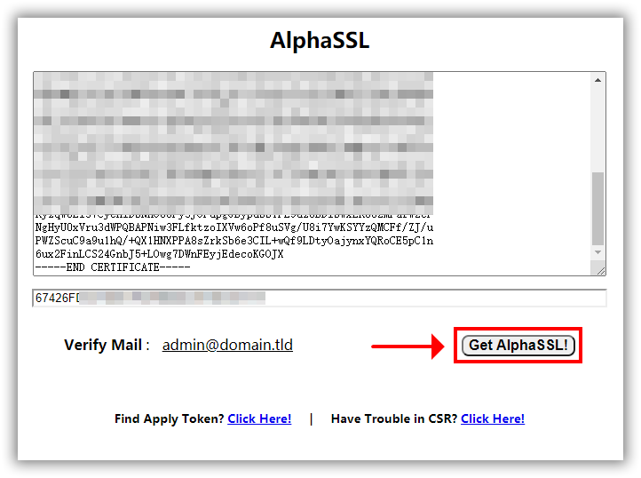 AlphaSSL泛域名通配符证书免费申请一年及补全检查证书链完整性 AlphaSSL泛域名通配符证书免费申请一年及补全检查证书链完整性