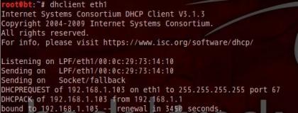 dhclient - 自动获取IP地址 dhclient - 自动获取IP地址