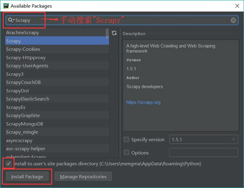 Python Scrapy中文教程,Scrapy框架快速入门! Python Scrapy中文教程,Scrapy框架快速入门!